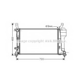 Радиатор охлаждения двигателя AVA QUALITY COOLING MSA2363