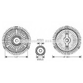 Сцепление вентилятора радиатора AVA QUALITY COOLING MSC408