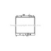 Радиатор охлаждения двигателя AVA QUALITY COOLING MT2068