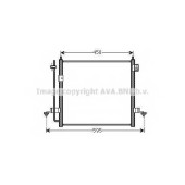 Конденсатор кондиционера AVA QUALITY COOLING MT5239D