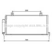 Конденсатор кондиционера AVA QUALITY COOLING MTA5221D