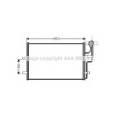 Конденсатор кондиционера AVA QUALITY COOLING MZ5186