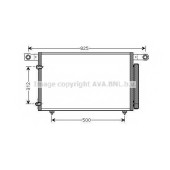 Конденсатор кондиционера AVA QUALITY COOLING MZ5196D