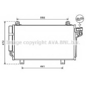 Конденсатор кондиционера AVA QUALITY COOLING MZ5260D