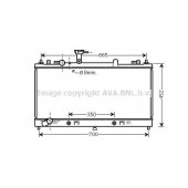 Радиатор охлаждения двигателя AVA QUALITY COOLING MZA2230