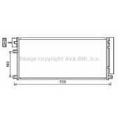 Конденсатор кондиционера AVA QUALITY COOLING OL5634D