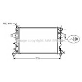 Радиатор охлаждения двигателя AVA QUALITY COOLING OLA2362