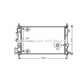 Радиатор охлаждения двигателя AVA QUALITY COOLING OLA2473