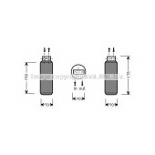 Осушитель кондиционера AVA QUALITY COOLING OLD291
