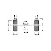 Осушитель кондиционера AVA QUALITY COOLING OLD288