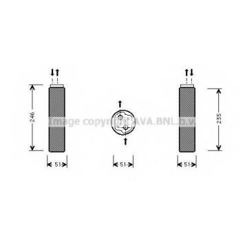 Осушитель кондиционера AVA QUALITY COOLING RTD094