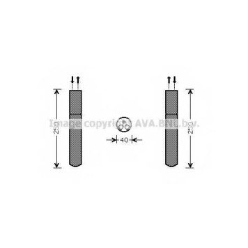 Осушитель кондиционера AVA QUALITY COOLING PED302
