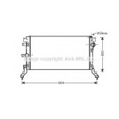 Радиатор охлаждения двигателя AVA QUALITY COOLING RT2418