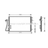 Конденсатор кондиционера AVA QUALITY COOLING RT5376D