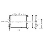 Радиатор охлаждения двигателя AVA QUALITY COOLING RTA2231