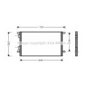 Конденсатор кондиционера AVA QUALITY COOLING RTA5253