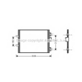 Конденсатор кондиционера AVA QUALITY COOLING RTA5315