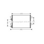 Конденсатор кондиционера AVA QUALITY COOLING RTA5317