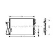 Конденсатор кондиционера AVA QUALITY COOLING RTA5340D