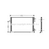 Конденсатор кондиционера AVA QUALITY COOLING RTA5400