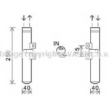 Осушитель кондиционера AVA QUALITY COOLING RTD557