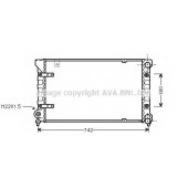 Радиатор охлаждения двигателя AVA QUALITY COOLING STA2019