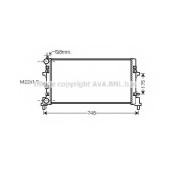 Радиатор охлаждения двигателя AVA QUALITY COOLING STA2037
