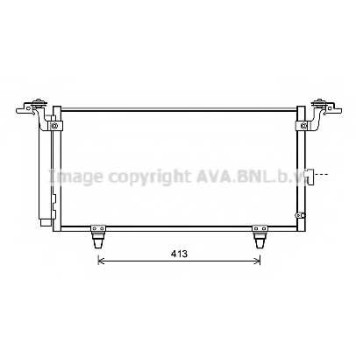 Конденсатор кондиционера AVA QUALITY COOLING SU5084D