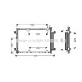 Конденсатор кондиционера AVA QUALITY COOLING SZ5075D