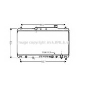 Радиатор охлаждения двигателя AVA QUALITY COOLING TO2236