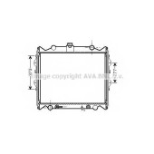 Радиатор охлаждения двигателя AVA QUALITY COOLING TO2311