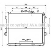 Радиатор охлаждения двигателя AVA QUALITY COOLING TO2616
