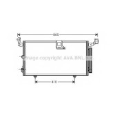 Конденсатор кондиционера AVA QUALITY COOLING TO5384D
