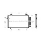 Конденсатор кондиционера AVA QUALITY COOLING TO5392D