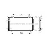 Конденсатор кондиционера AVA QUALITY COOLING TO5481D
