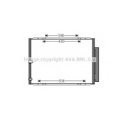 Конденсатор кондиционера AVA QUALITY COOLING TO5568D