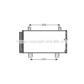 Конденсатор кондиционера AVA QUALITY COOLING TO5572D