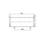 Конденсатор кондиционера AVA QUALITY COOLING TO5595D