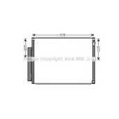 Конденсатор кондиционера AVA QUALITY COOLING TO5634D
