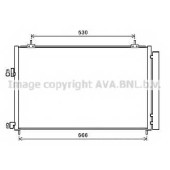 Конденсатор кондиционера AVA QUALITY COOLING TO5679D