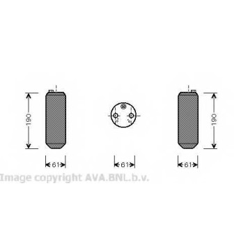 Осушитель кондиционера AVA QUALITY COOLING VOD108