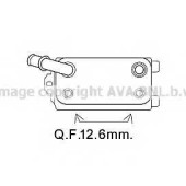 Масляный радиатор АКПП AVA QUALITY COOLING VO3170