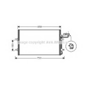 Конденсатор кондиционера AVA QUALITY COOLING VO5140
