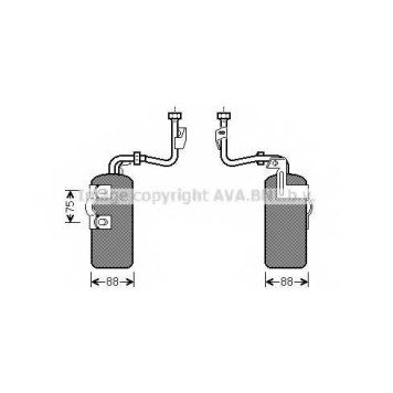 Осушитель кондиционера AVA QUALITY COOLING VOD165