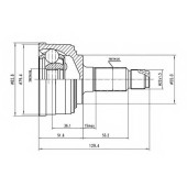 Шарнирный комплект приводного вала AYWIPARTS AW1510140