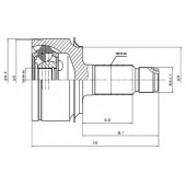 Шарнирный комплект приводного вала AYWIPARTS AW1510366