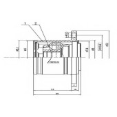 Шарнирный комплект приводного вала AYWIPARTS AW1520850