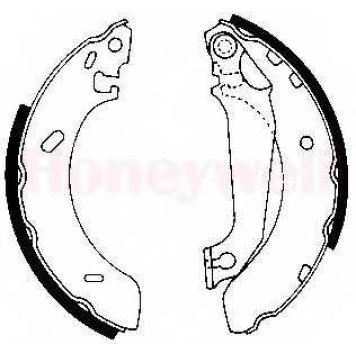 Комплект тормозных колодок BENDIX 361556 / 361556B