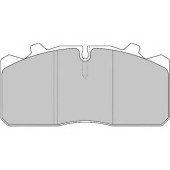 Колодки тормозные дисковые задний/передний для MAN L 2000, M 2000 L, M 2000 M / MERCEDES UNIMOG, ZETROS <b>BERAL 2908826004045684 / 29 088 26,00 40 4</b>