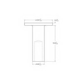 Заклепка, накладки барабанного тормоза BERAL 5x15 / 93275